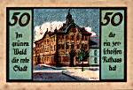 Notgeld der Stadt Suhl aus dem Jahre 1921